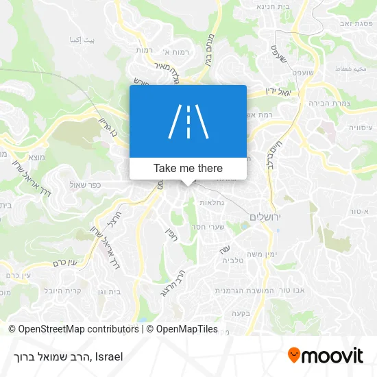 Карта הרב שמואל ברוך
