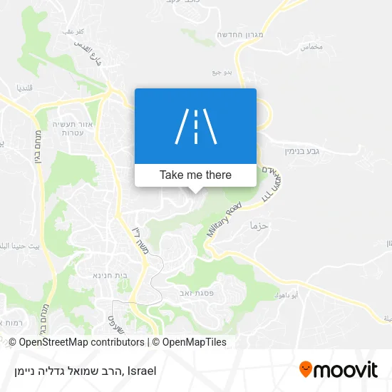 Карта הרב שמואל גדליה ניימן