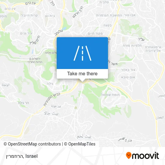 Карта הרוזמרין