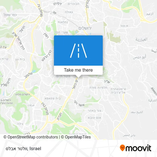 Карта וולטר אבלס