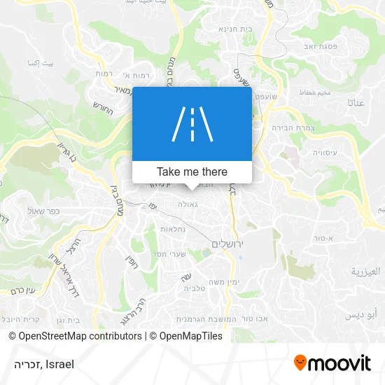 Карта זכריה