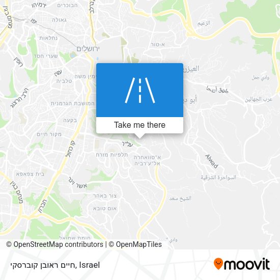 חיים ראובן קוברסקי map