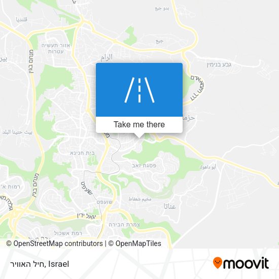 חיל האוויר map