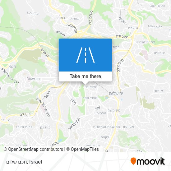 חכם שלום map