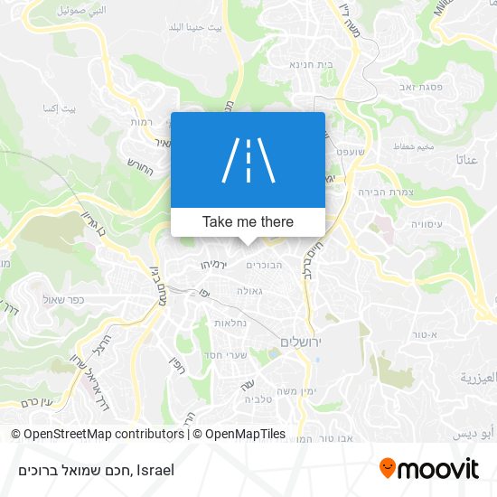 חכם שמואל ברוכים map