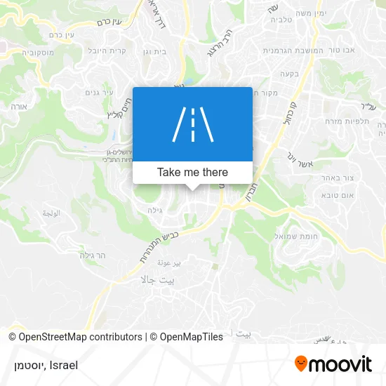 Карта יוסטמן