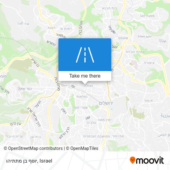 יוסף בן מתתיהו map