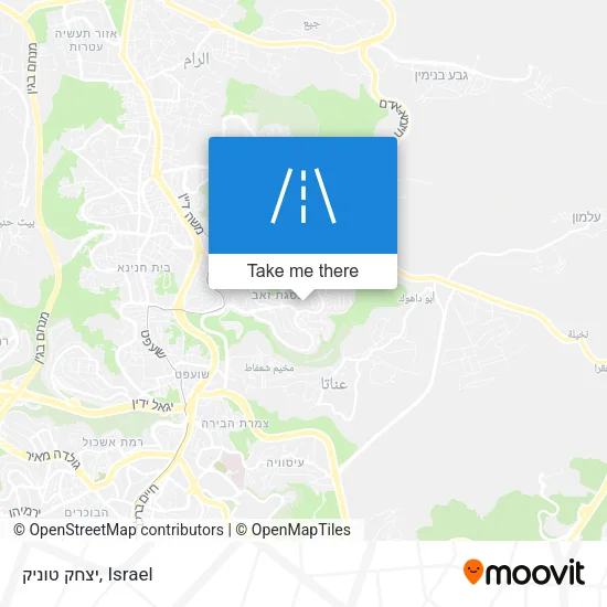 Карта יצחק טוניק