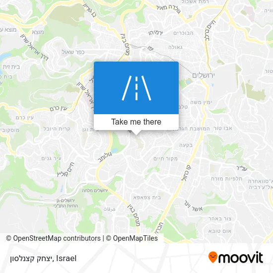 Карта יצחק קצנלסון