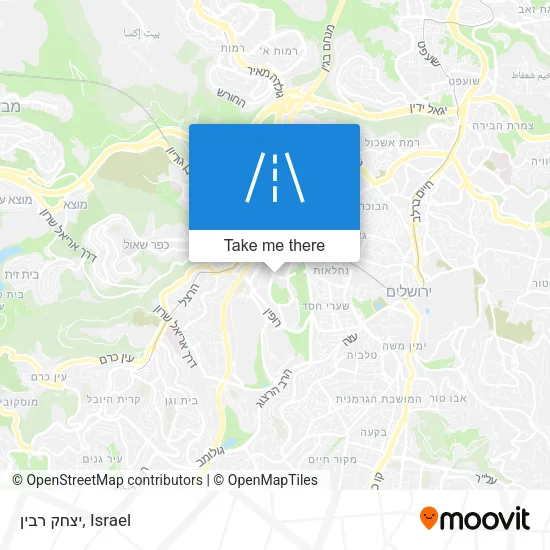 Карта יצחק רבין