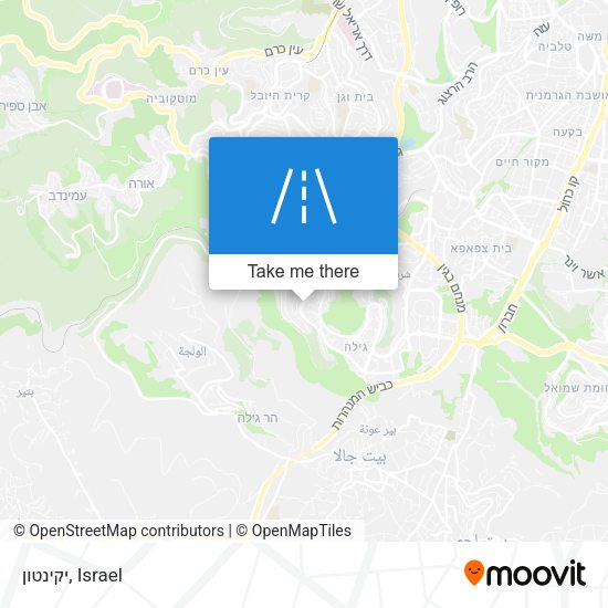 Карта יקינטון