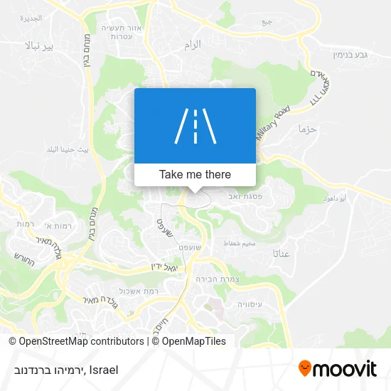 Карта ירמיהו ברנדנוב