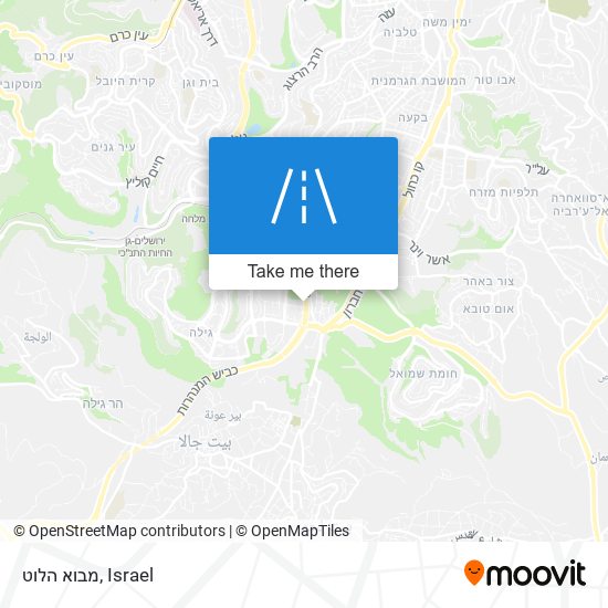 מבוא הלוט map