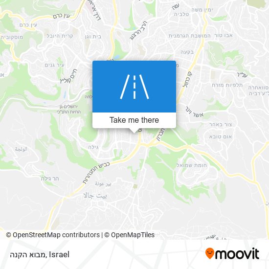 מבוא הקנה map