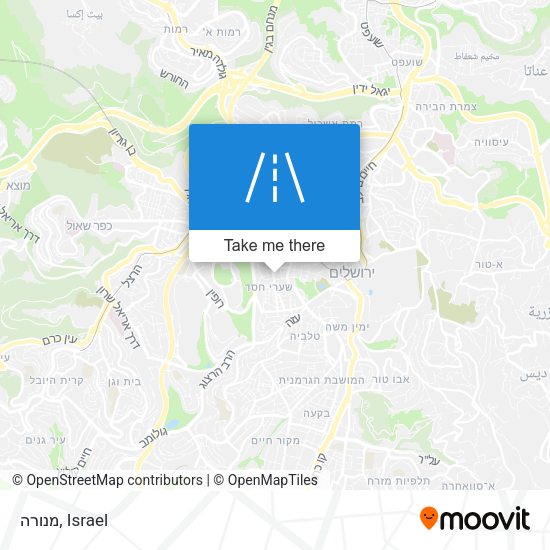 מנורה map