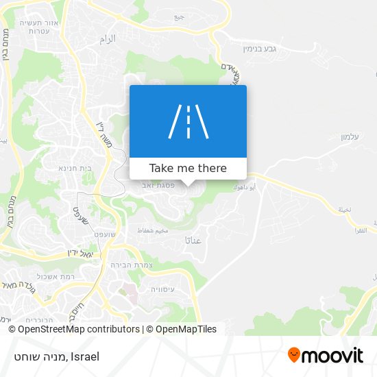 מניה שוחט map