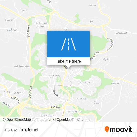 נתיב המזלות map