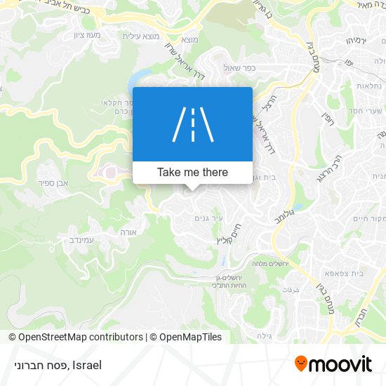 פסח חברוני map