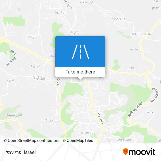 פרי עמל map