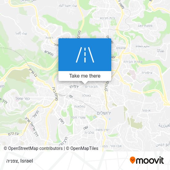 צפניה map