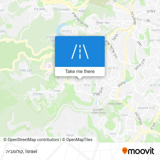 Карта קולומביה