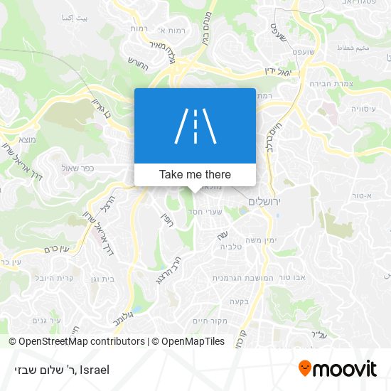 ר' שלום שבזי map