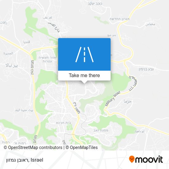 Карта ראובן גמזון