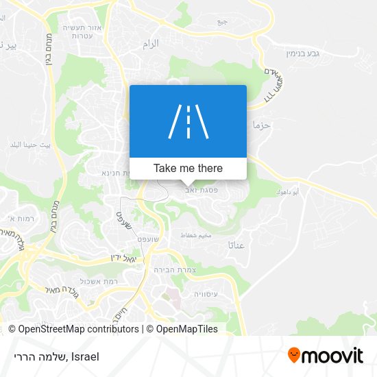 שלמה הררי map