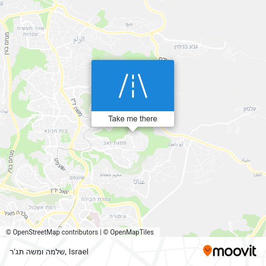 שלמה ומשה תג'ר map