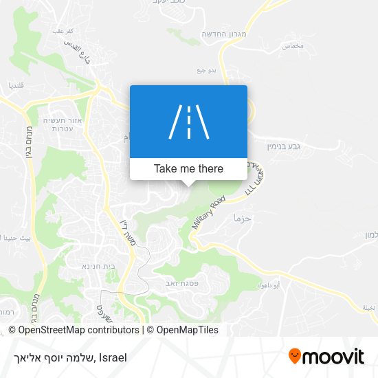 שלמה יוסף אליאך map