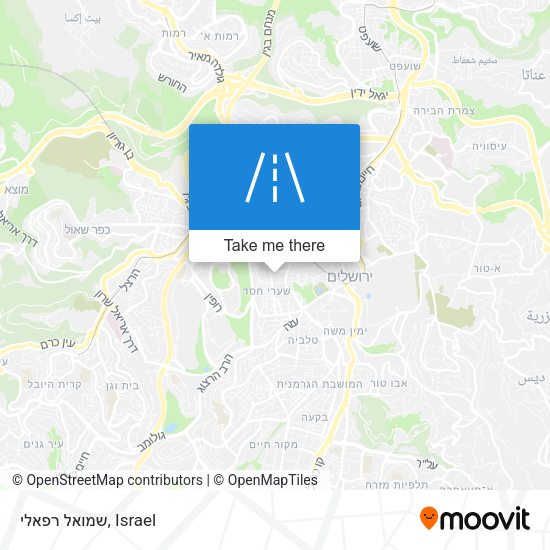 שמואל רפאלי map