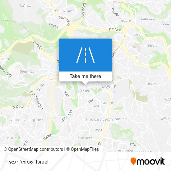 Карта שמואל רפאלי
