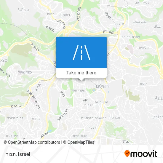 Карта תבור