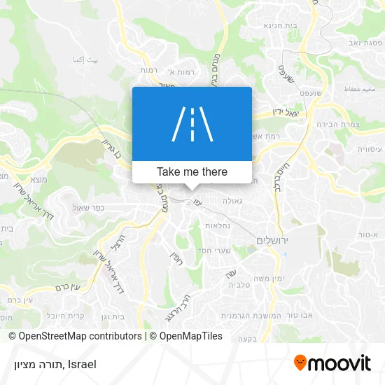 Карта תורה מציון