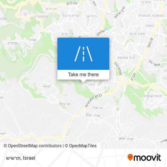 תרשיש map