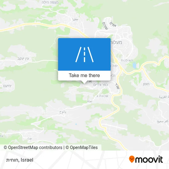 Карта חוחית