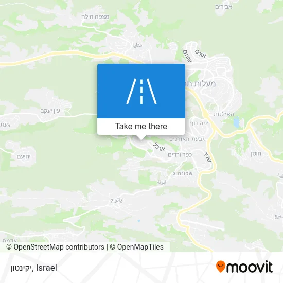 Карта יקינטון