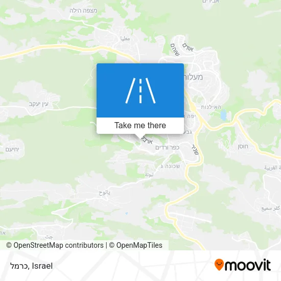 Карта כרמל