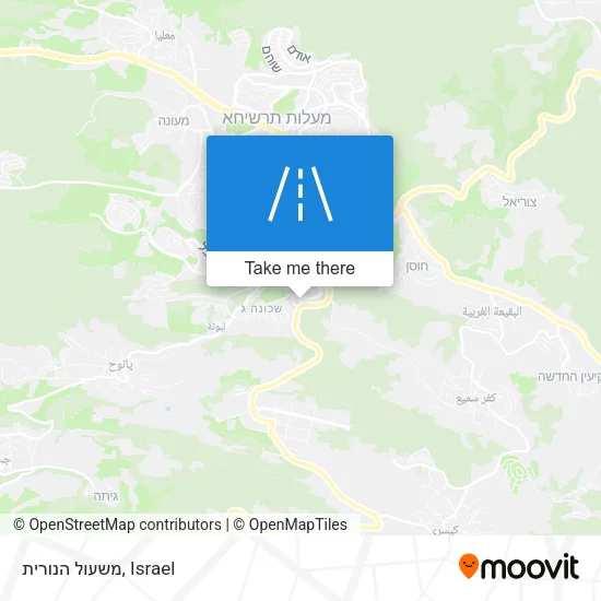 Карта משעול הנורית