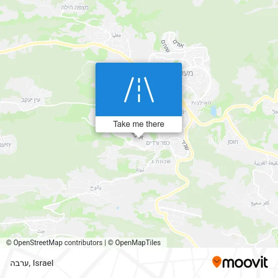 Карта ערבה