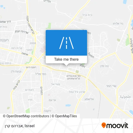 Карта אברהם קרן