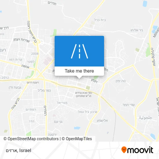 Карта ארזים