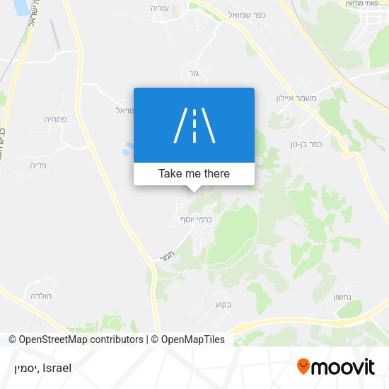 יסמין map