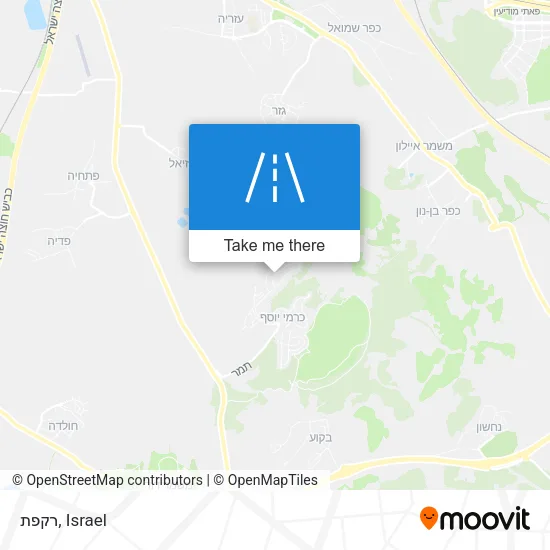Карта רקפת