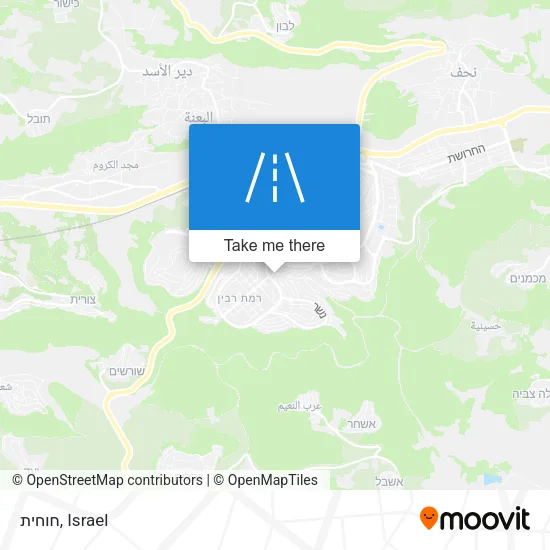 Карта חוחית