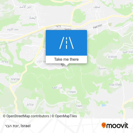 Карта יונת הבר