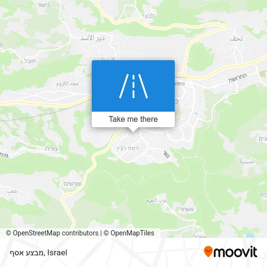 Карта מבצע אסף
