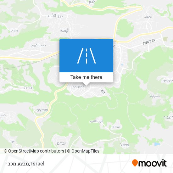 מבצע מכבי map