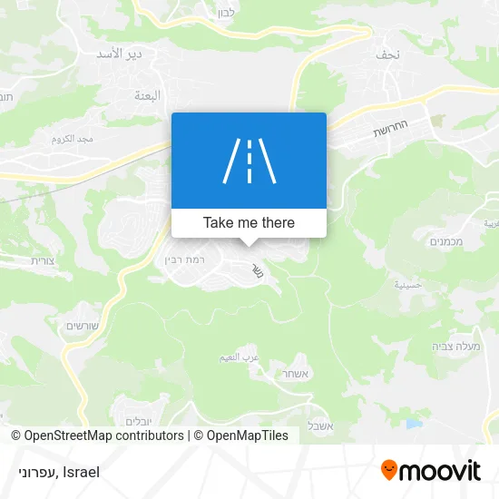 Карта עפרוני