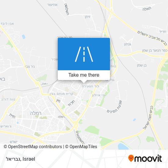 גבריאל map